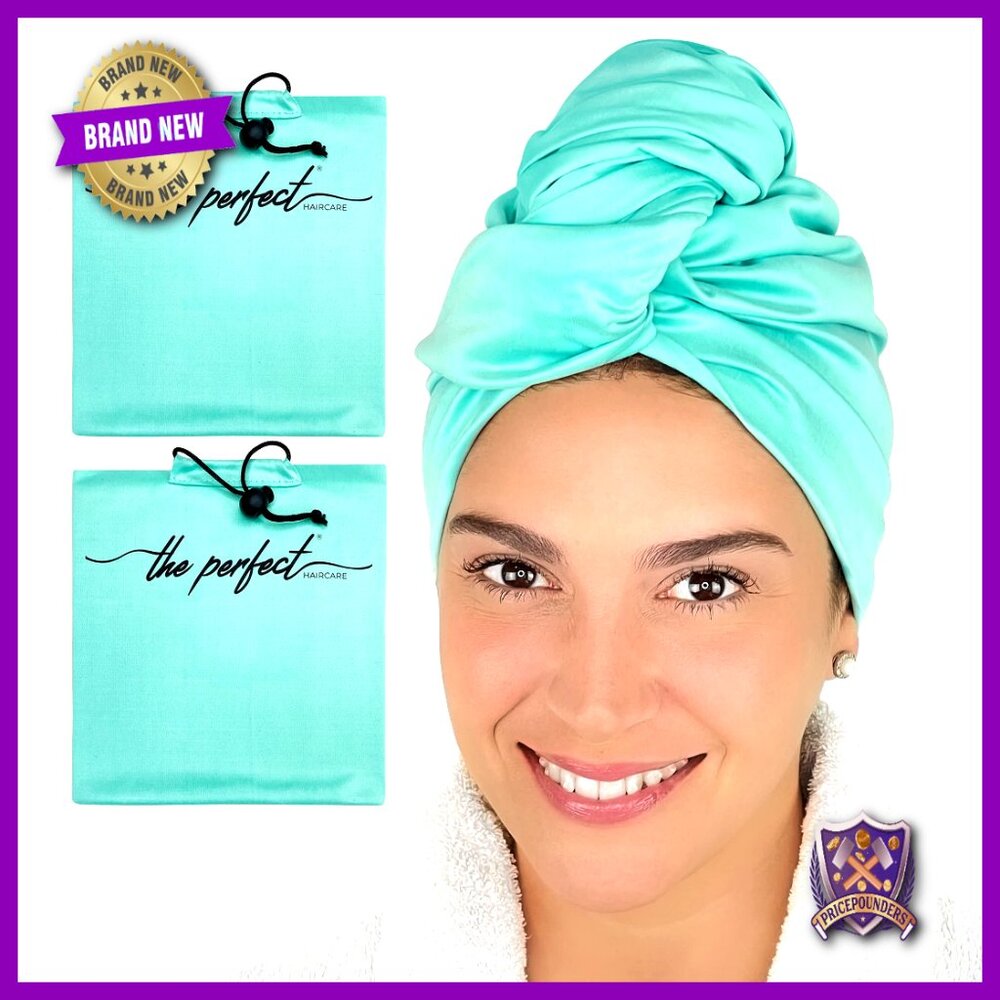 Microfiber Hair Towel Wrap Set AntiFrizz Plopping Essential For All Hair Types